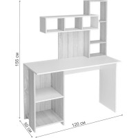 Письменный стол Woodville Олимп венге/дуб белфорд 508507