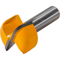 Фреза пазовая фасонная 31.8x15.9 мм, R6.35 мм, хвостовик 12 мм Энкор 9225