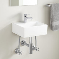 Смеситель для умывальника ARCO DA VELLA 35 мм, с гайкой А10(1)14 под длинный штуцер 12179