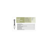 Комплект графитовых щеток 2 шт Makita oem CB-100 Asein 0836J