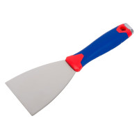 Шпатель WORKPRO жесткий, нержавеющая сталь, 80 мм WP321015