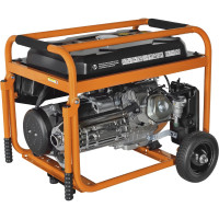 Бензиновый генератор CARVER ppg- 9000е lt-192fа, 7,0/7,5квт, 220в, бак 25л,эл.ст, кол/рук. медь, 6ш/пал 01.020.00040