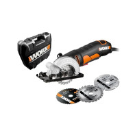 Дисковая пила WORX 400 Вт, 85 мм, кейс WX423.1