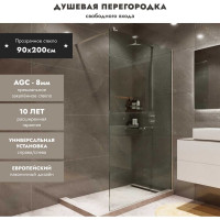 Душевая перегородка Mebelvann Walk In 2000x900 SILVER BEN-602_SL_C _2000x900
