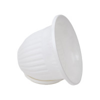 Цветочный горшок ЗПИ Альтернатива Лозанна 4 л, белый М1617