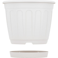 Цветочный горшок ЗПИ «Альтернатива» Дионис 2,6 л, белый М8245