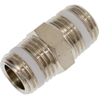 Фитинг резьбовой с уплотнительным кольцом CAMOZZI S2500 1/4 51-2500-0057