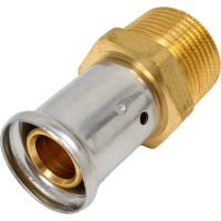 Муфта-пресс HENCO латунь НР20x3/4 17P-2005