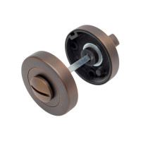 Поворотная кнопка DOORLOCK DL M08/Y DTB matt матовая темная бронза A=35-42 мм, шток 5/8 мм 73522