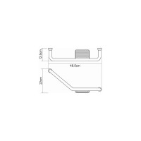 Поручень для ванны WasserKRAFT K-1077R
