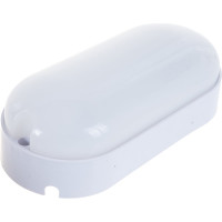 Светодиодный светильник General Lighting Systems ЖКХ овал с датчиком движения 9W 437512