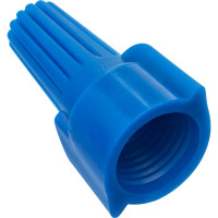 Соединительный изолирующий зажим Duwi СИЗ-Л-2, 12мм2, с лепестками, 10 шт./уп., синий 26670 9