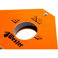 Уголок магнитный для сварки WMC75 (углы 45/90/135; до 35 кг) WESTER 344439