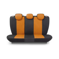 Авточехлы AUTOPROFI LINEN LIN-1505 BK/ORANGE