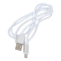 Кабель USB/MicroUSB Energy ET-01 цвет - серебро 006370
