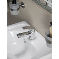 Полимерный смеситель для раковины OneLife без донного клапана, цвет хром P01-021cr