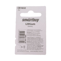 Литиевый элемент питания Smartbuy CR1632 SBBL-1632-1B