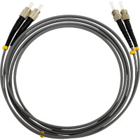 Оптический патч-корд TopLAN дуплексный, FC/PC-ST/PC, MM 62,5/125, 2 м, DPC-TOP-OM1-FC/P-ST/P-2.0