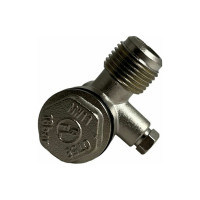 Обратный клапан для компрессора резьба внутренняя и наружная F1/2"хM1/2" Pegas pneumatic 4331