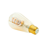 Умная филаментная RGB лампа EKF E27 ST64 slwf-e27-st64-fil-rgbw