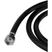 Шланг для душа ELKA 1/2"-1/2", 170 см, ПВХ, черный матовый ТД.030431