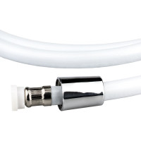 Шланг для душа ELKA 1/2"-1/2", 170 см, ПВХ, белый ТД.030430