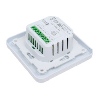 Терморегулятор для теплого пола IQWATT IQ THERMOSTAT SMART HEAT Wi-Fi программируемый, с возможностью управления через мобильное приложение, белый 410