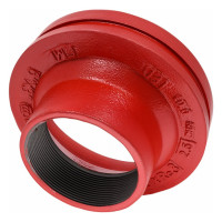 Переход под резьбу GROOVEX 6"x3", 159x89 мм, ДУ 150x80 мм PR15989