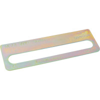 Вставка для шаблона DOOR-TOOL тело замка 196x18 мм, овал (Универсал) DOOR-TOOL А.6.50