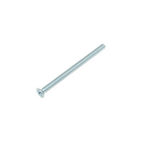Винт с потайной головкой Tech-Krep DIN 965, цинк, M4x60, 500 шт. 133516