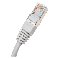 Экранированный патч-корд Cabeus F/UTP, категория 5е, 2xRJ45/8p8c, серый, PVC, 1.5м PC-FTP-RJ45-Cat.5e-1.5m