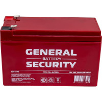 Аккумуляторная батарея General Security GS9-12 F2 12В, 9 Ач УТ-00001899