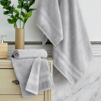 Махровое полотенце Verossa 70/140 Reticolo Холодный серый, 500 г/м2 734494