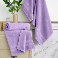 Махровое полотенце Verossa 70/140 Reticolo Лавандовое, 500 г/м2 734492