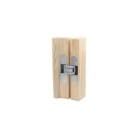 Скрытая петля OTLAV 3D, универсальная, с4 накладками, 120x30 мм, 60 кг, ЦАМ OTL0296.01/MP