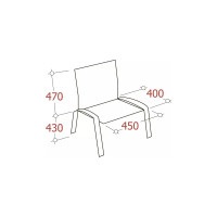 Конференц-кресло ООО Комус samba черный орех искусственная кожа металл хромированный каркас 183031