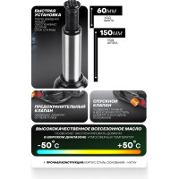 Домкрат бутылочный Rockforce 20т низкопрофильный RF-T92004/Euro/(15122)