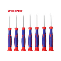 Набор прецизионных отверток TORX WORKPRO CR-V, 7 шт. WP200510