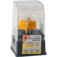 Фреза пазовая фасонная 31.8x15.9 мм, R6.35 мм, хвостовик 12 мм Энкор 9225