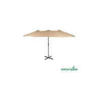 Садовый зонт с крестовиной Green Glade светло-коричневый 4333