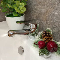 Смеситель для раковины INGROSSO картридж 35 мм, шпилька 100-214 УТ-00041760