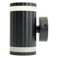 Настенный светильник FERON hl3690 olympus 12w, 230v, 2хgx53, чёрный ip20, 48680