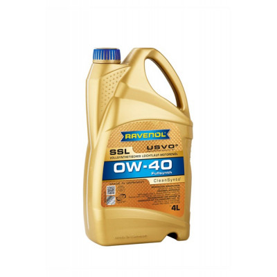 Моторное масло RAVENOL Super Synthetik Oel SSL SAE 0W-40 new 1111108-004-01-999