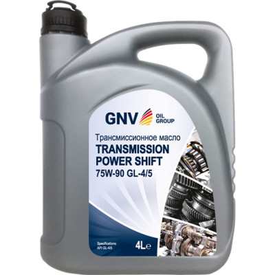 Трансмиссионное масло GNV Transmission Power Shift 75W-90 GL-4/5 GTP1072010016547590004