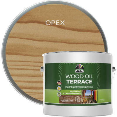 Dufa МаслоWood OIL Terraсe орех 9л МП00-011523