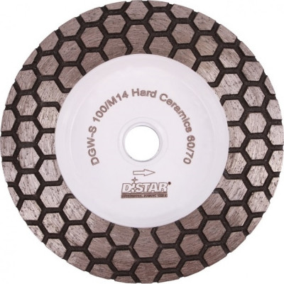 DiStar Фреза алмазная по керамограниту 100 мм HARD CERAMICS №100 M14 17483522005