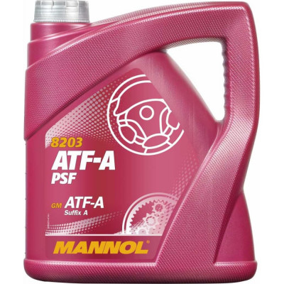 MANNOL ATF-A PSF 4 л. Гидравлическая жидкость 3049