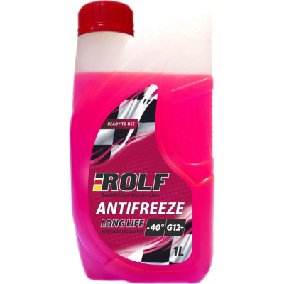 Карбоксилатный антифриз Rolf Rolf antifreeze g12+ red, красный 70011