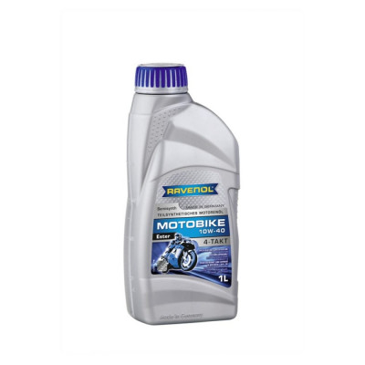 Моторное масло RAVENOL Motobike 4-T Ester SAE 10W-40 new 1172112-001-01-999