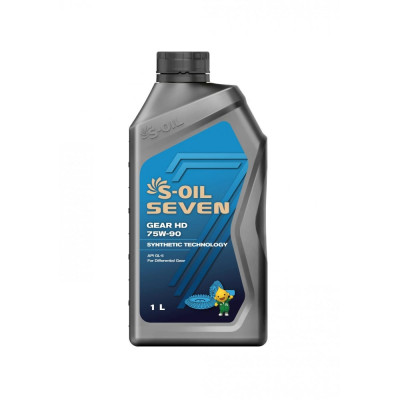 Трансмиссионное масло S-OIL SEVEN GEAR HD 75W-90 E107809